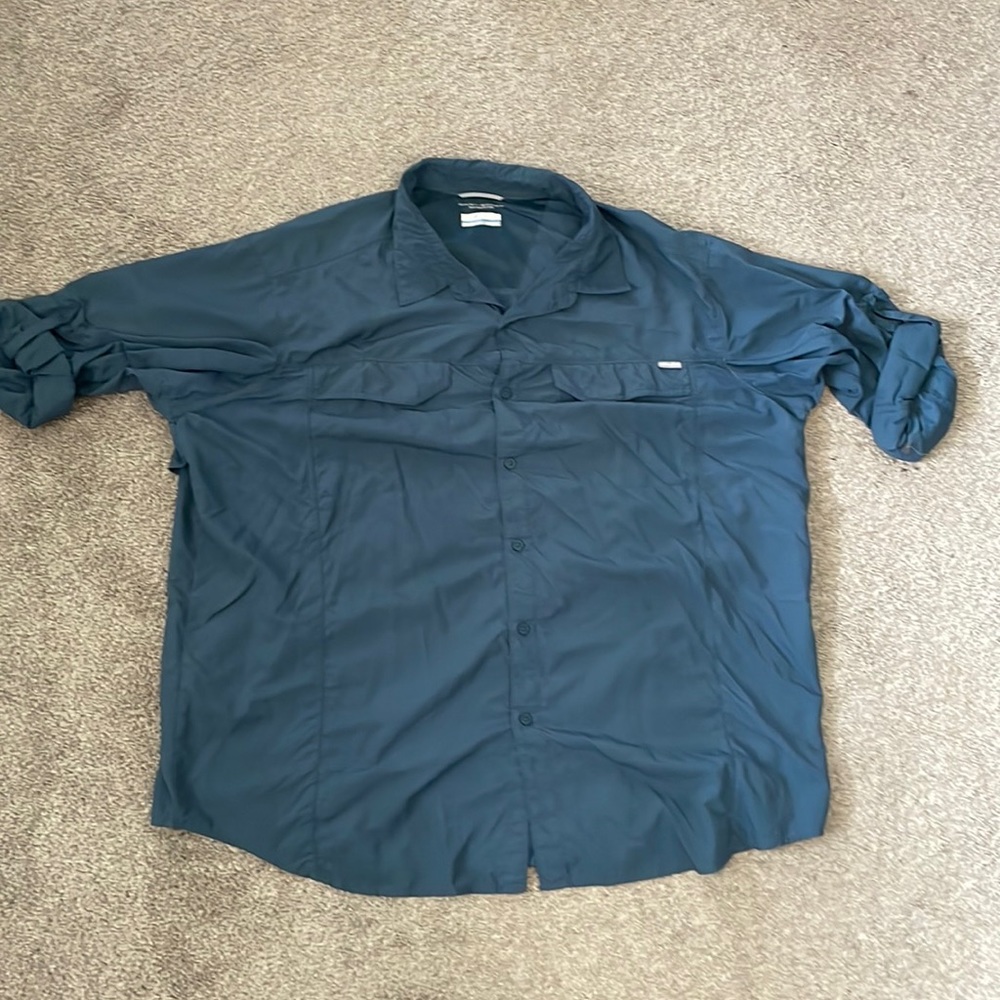 Columbia long sleeve button down
